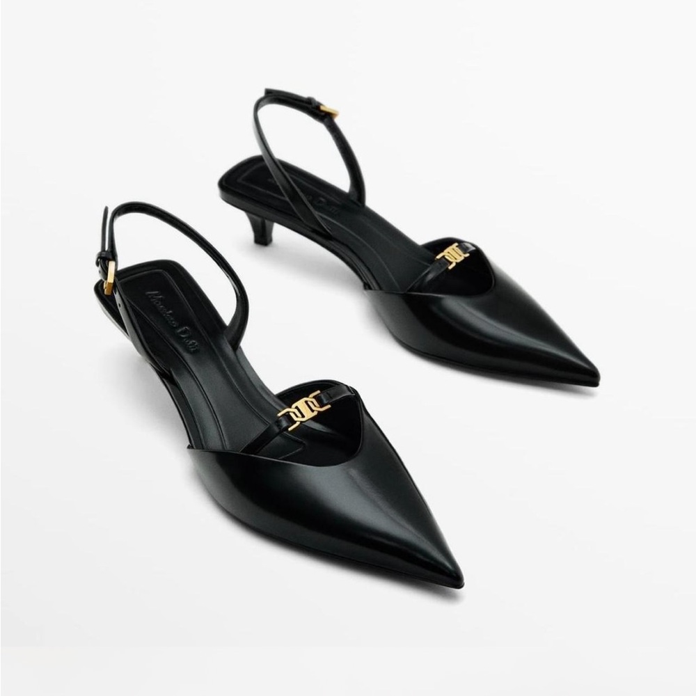 Massimo Dutti kitten heels